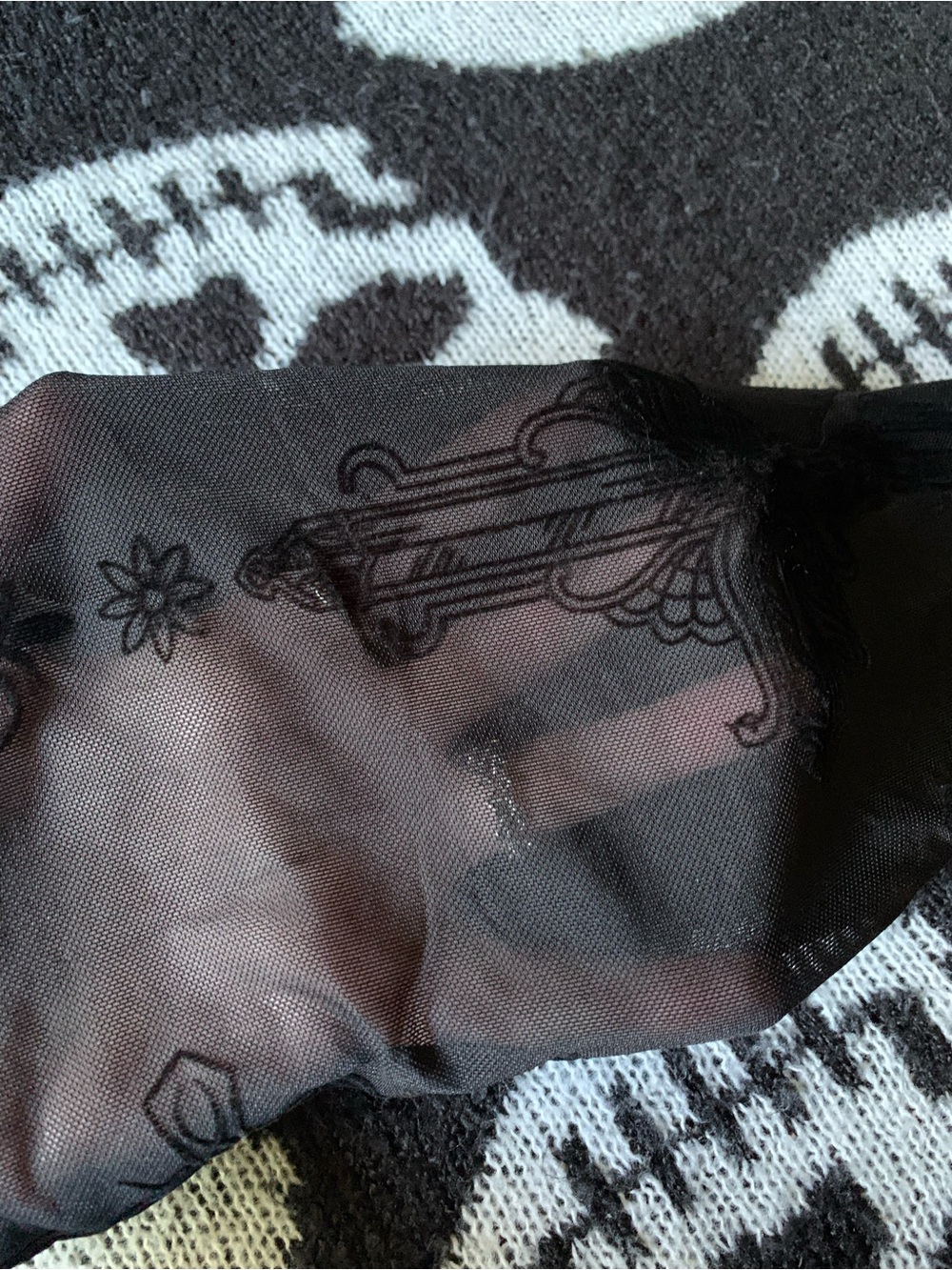 Velvet Gothic Maxi Dress - Picture 3 of 9